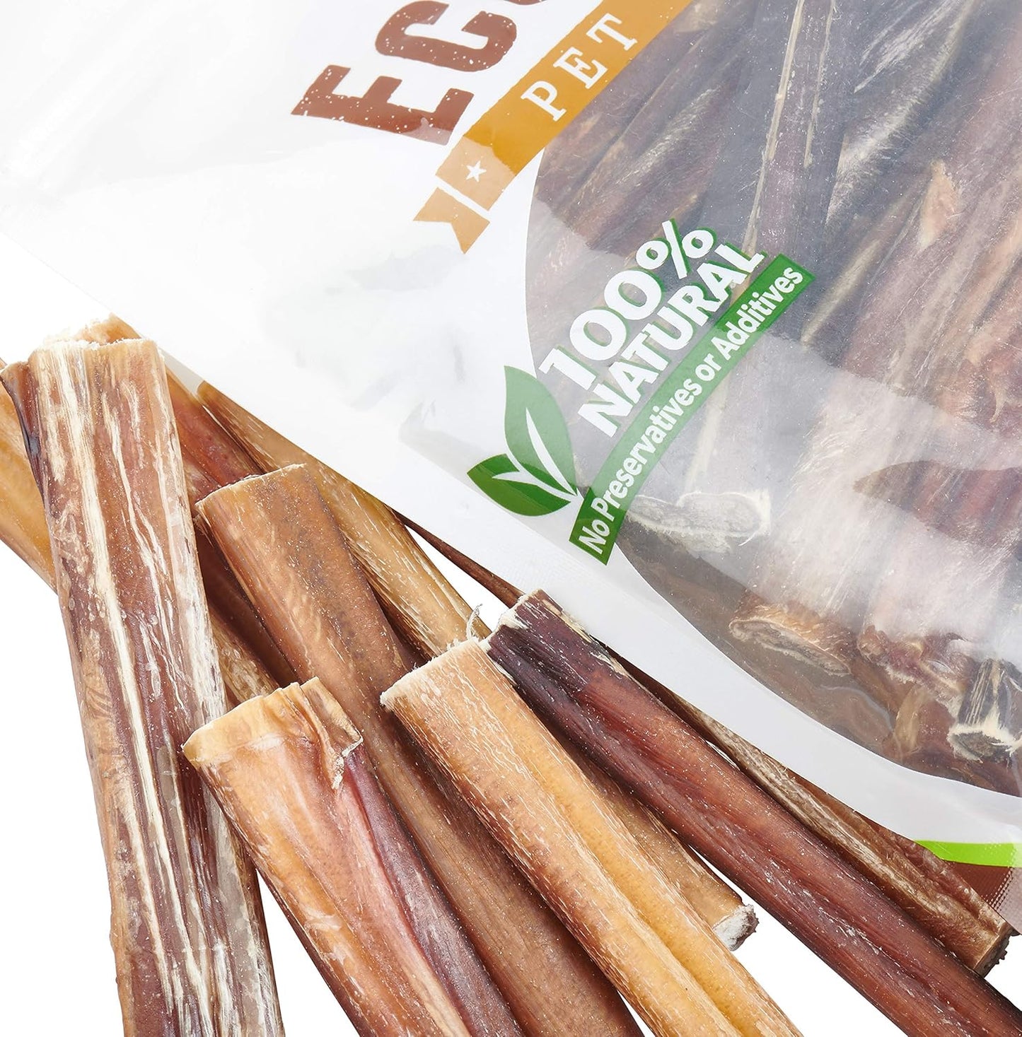100% Natural Brazilian Bully Sticks - 1 lb Bag 10.00% Off Auto renew - Beau’s store