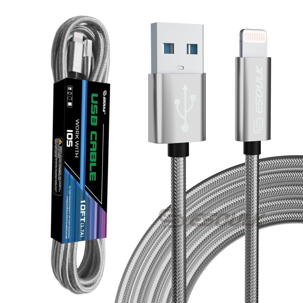 10FT USB Cable For IPhone XS/XR/XS MAX 1.7A - Beau’s store