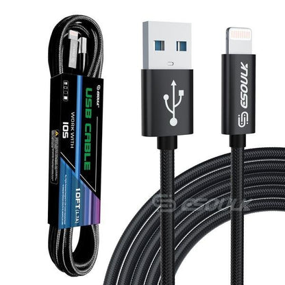 10FT USB Cable For IPhone XS/XR/XS MAX 1.7A - Beau’s store