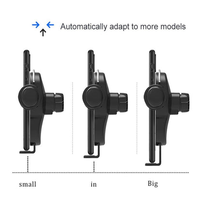 10W Wireless Triangle Mount Automatic Clamping Car Fast Charger - Beau’s store