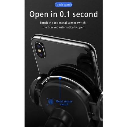 10W Wireless Triangle Mount Automatic Clamping Car Fast Charger - Beau’s store