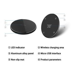15W Fast Wireless Charger Pad - Beau’s store