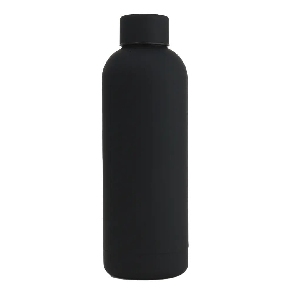 17oz Rubber Vacuum Insulated Stainless Steel Water Bottle - Beau’s store