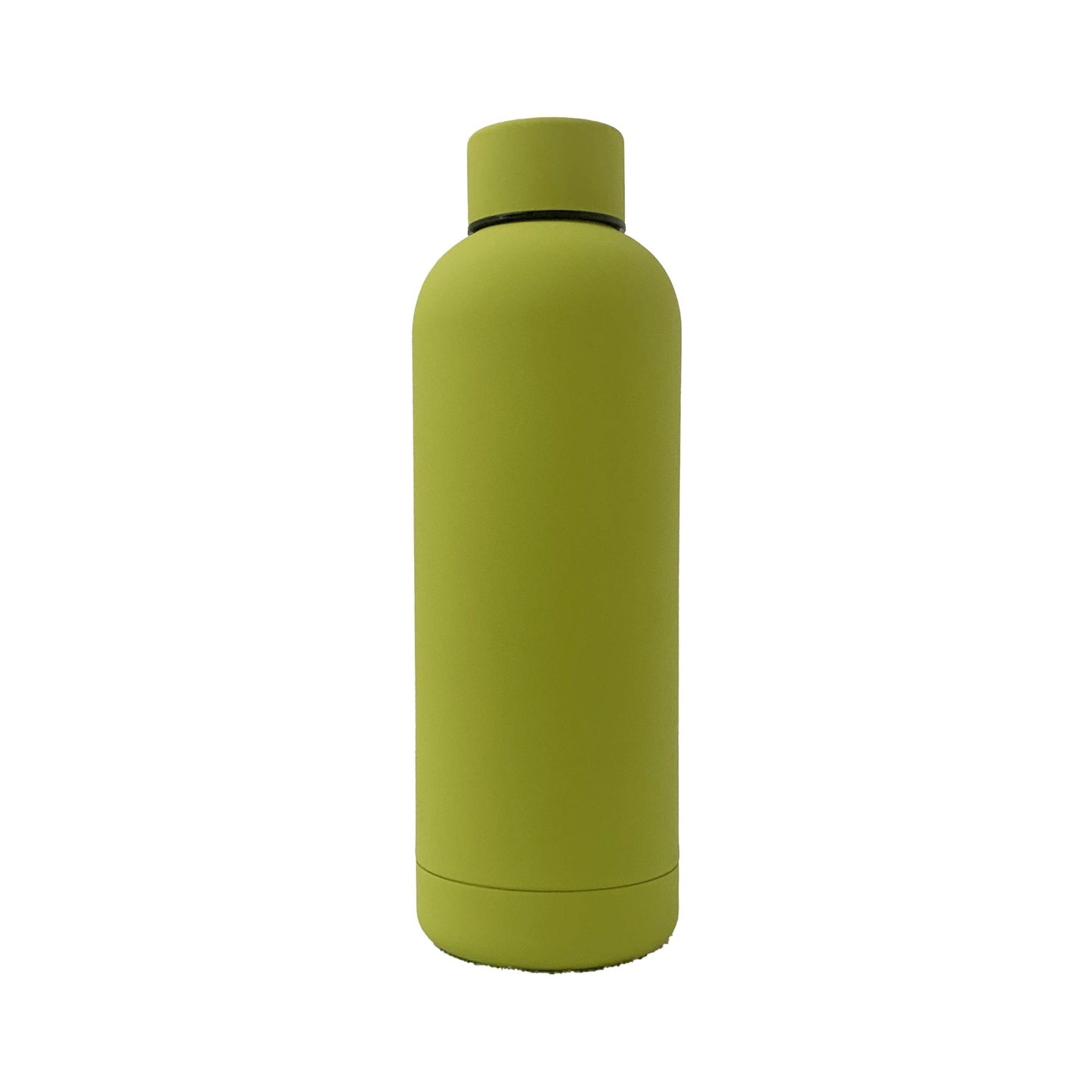 17oz Rubber Vacuum Insulated Stainless Steel Water Bottle - Beau’s store