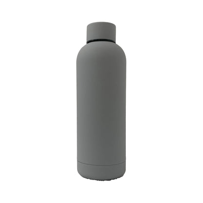 17oz Rubber Vacuum Insulated Stainless Steel Water Bottle - Beau’s store