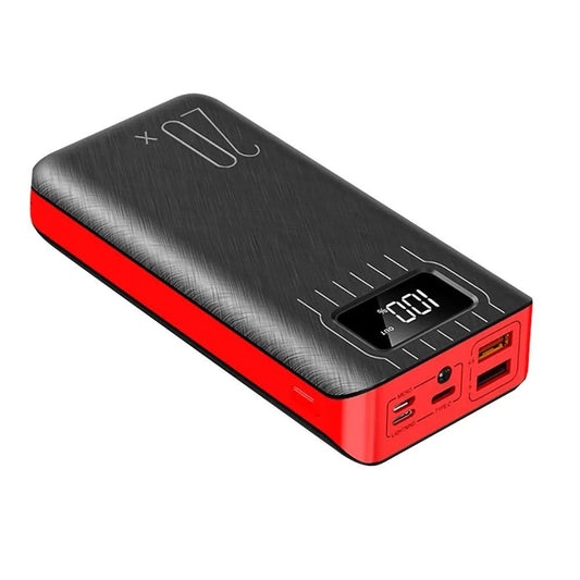 20000mAh External Battery Power Bank Dual USB With LED Flashlight - Beau’s store