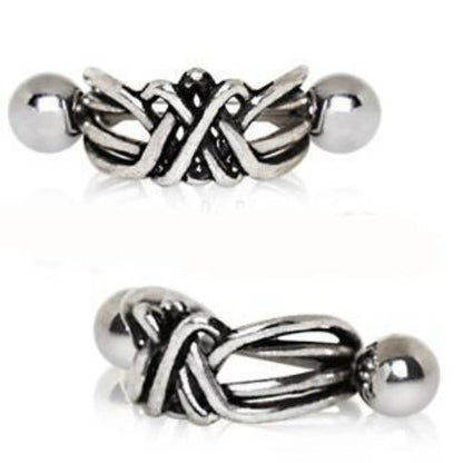 316L Stainless Steel Wire Wrapped Cartilage Cuff Earring - Beau’s store