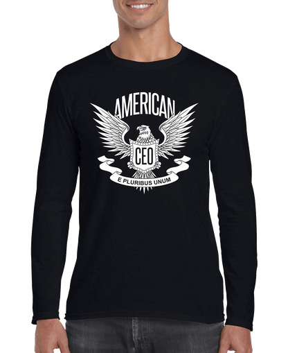 American CEO Patriotic Eagle Men's Long Sleeve Shirt - Beau’s store