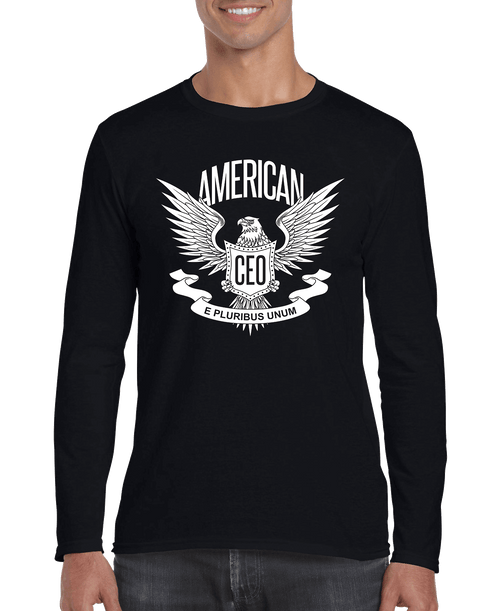 American CEO Patriotic Eagle Men's Long Sleeve Shirt - Beau’s store