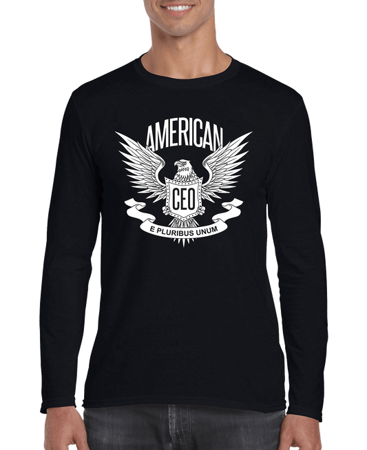 American CEO Patriotic Eagle Men's Long Sleeve Shirt - Beau’s store