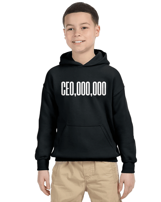 CEO,OOO,OOO Unisex Kids Hoodie - Beau’s store