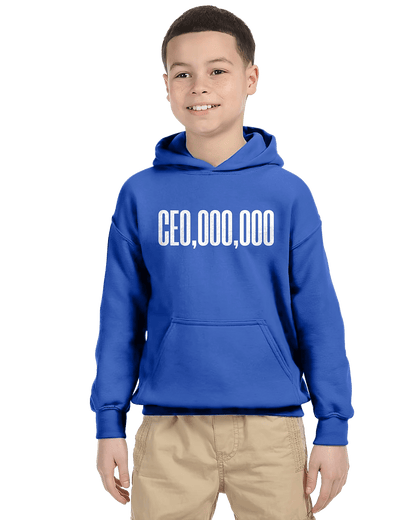 CEO,OOO,OOO Unisex Kids Hoodie - Beau’s store