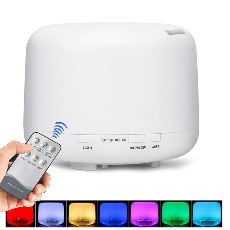 Color Changing Essential Oil Aromatherapy Diffuser With Remote - Beau’s store