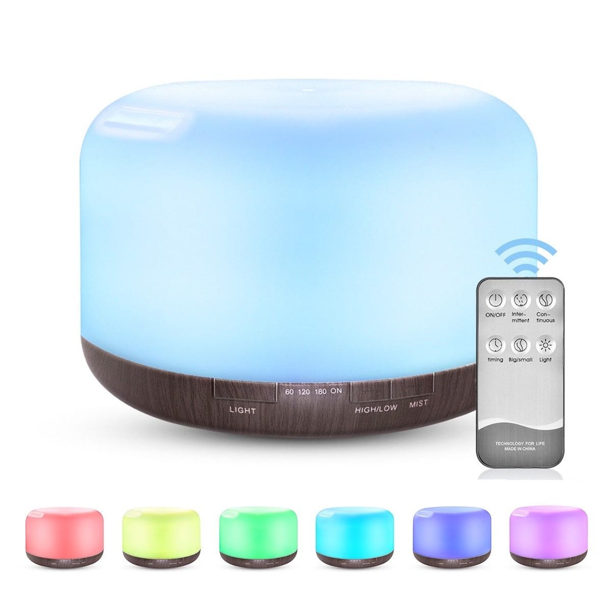 Color Changing Essential Oil Aromatherapy Diffuser With Remote - Beau’s store