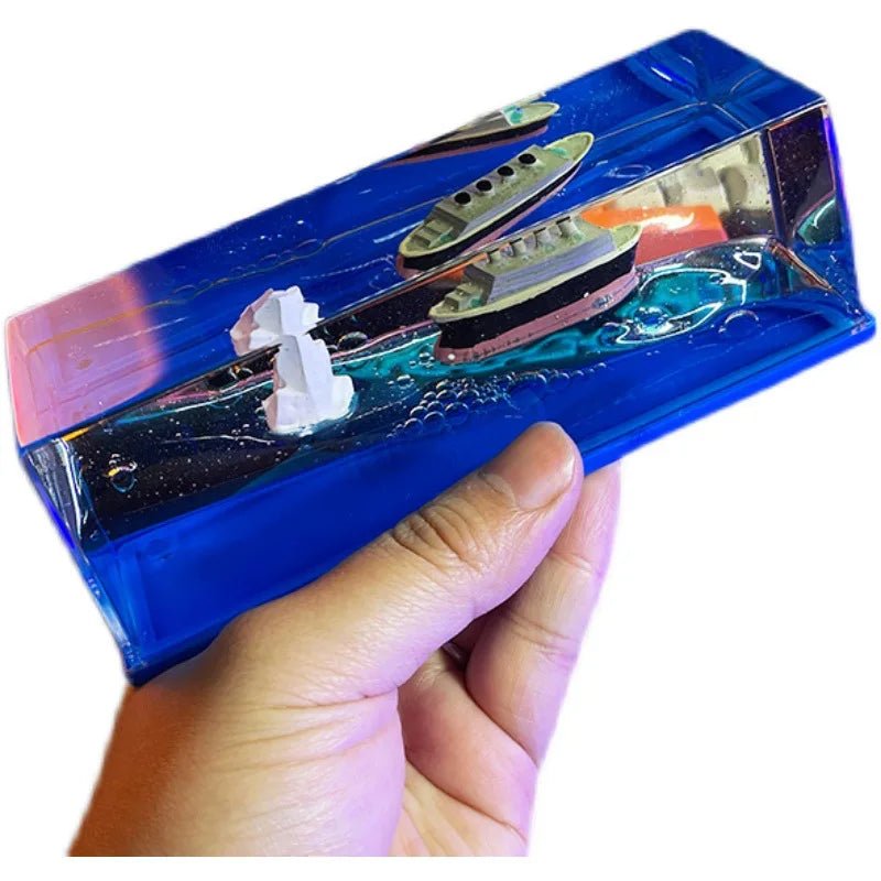 Creative Cruise Ship Fluid Drift Bottle - Beau’s store