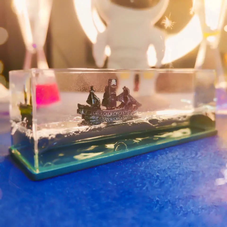 Creative Cruise Ship Fluid Drift Bottle - Beau’s store