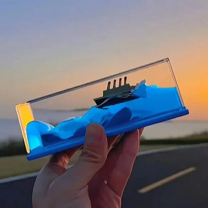 Creative Cruise Ship Fluid Drift Bottle - Beau’s store