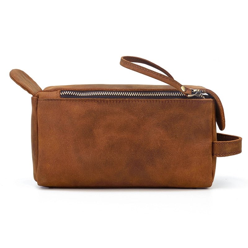 Dado Leather Dopp Kit | Handmade Leather Toiletry Bag - Beau’s store