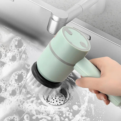 Electric Cleaning Brush 3 Brush Heads Cleaner Multifunctional - Beau’s store
