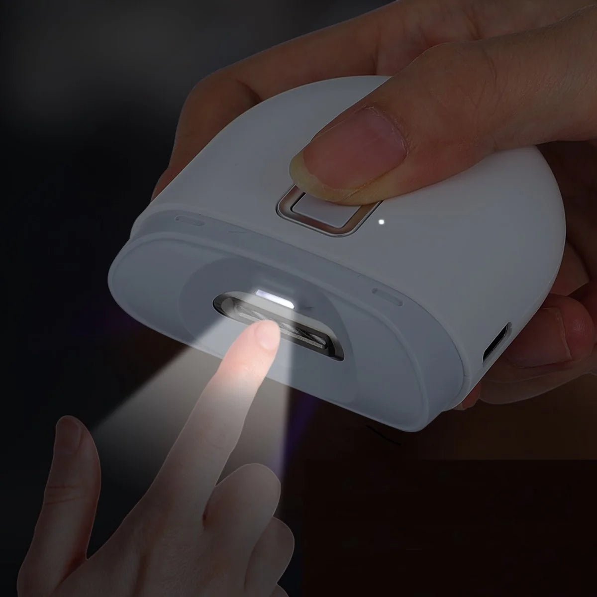 Electric Nail Clipper With Light Nail Polishing Machine - Beau’s store