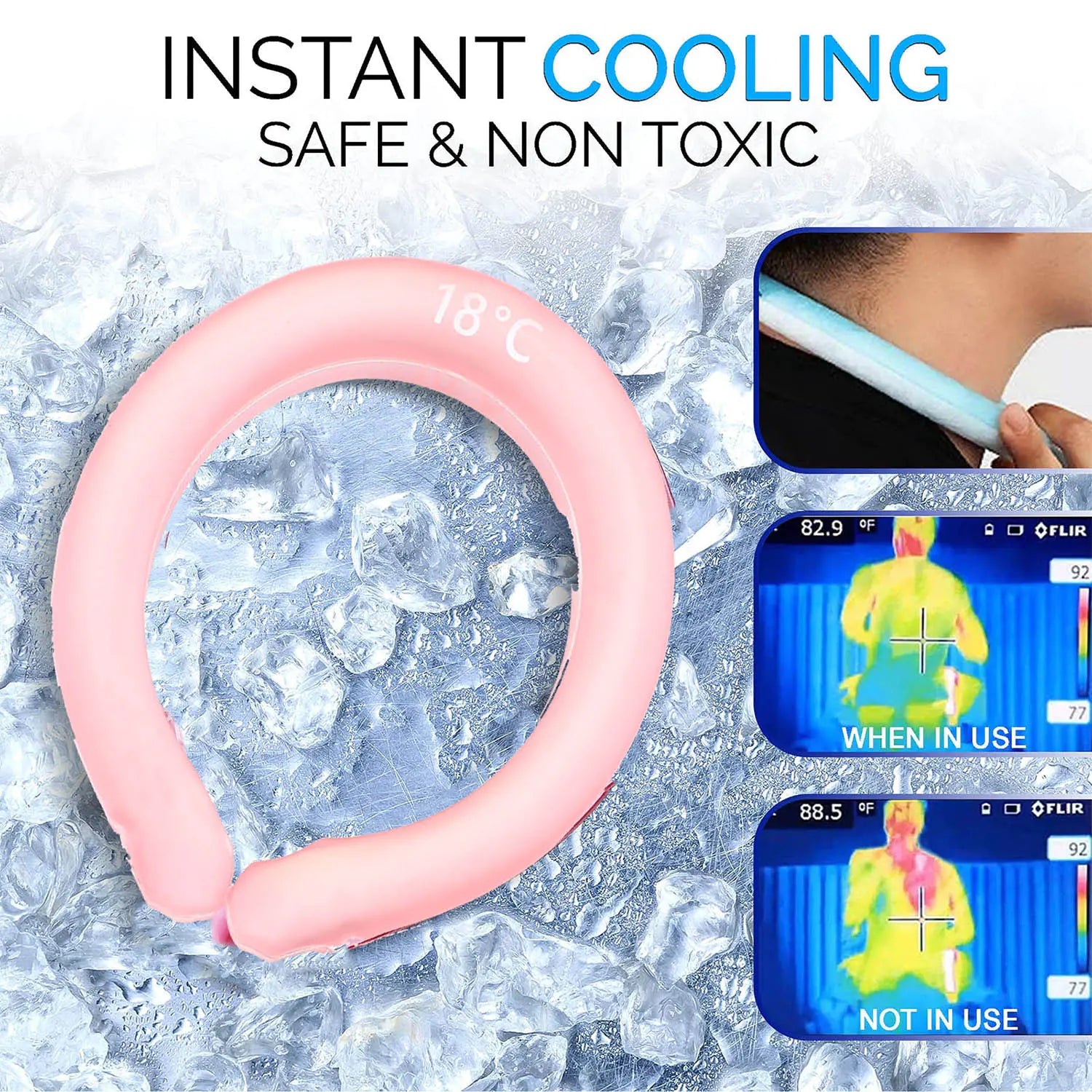 Ice Maker Cooling Tube Cooling Neck Wraps - Beau’s store