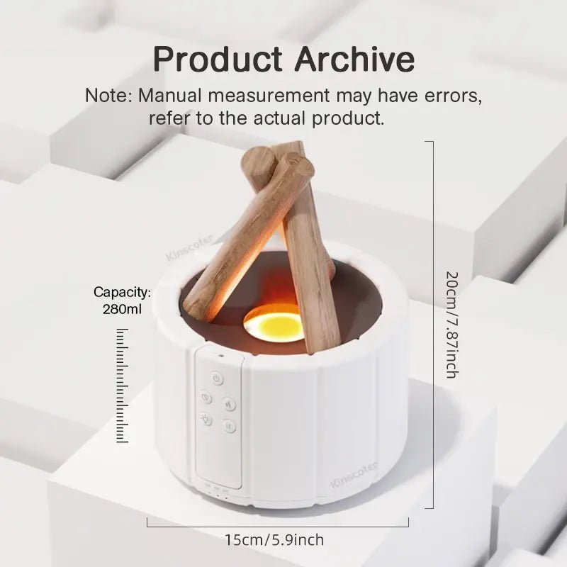 Simulated Flame Aroma Diffuser - Beau’s store