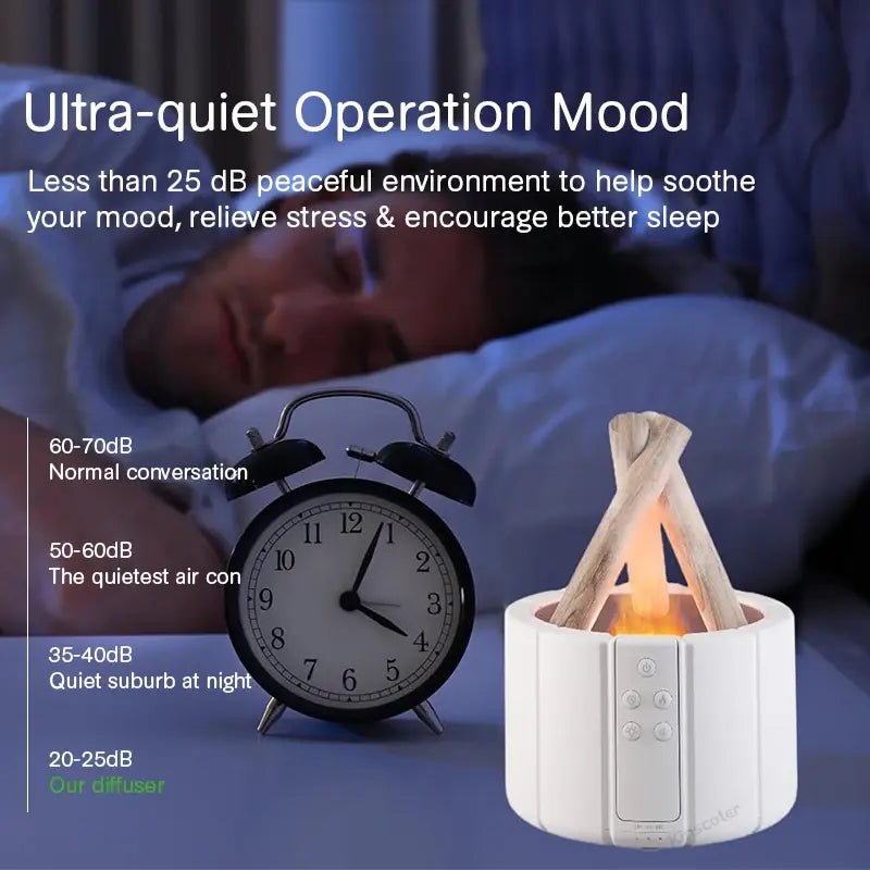 Simulated Flame Aroma Diffuser - Beau’s store