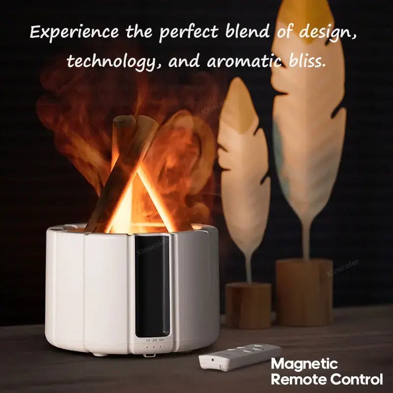 Simulated Flame Aroma Diffuser - Beau’s store